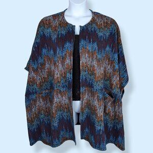 Cuddl Duds Colourful Fleecewear Blanket Poncho